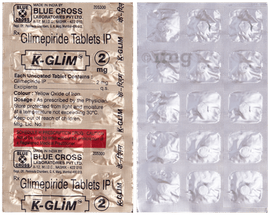 K-Glim 2mg Tablet