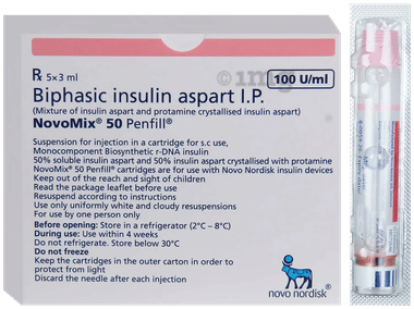 Novomix 50 100IU/ml Penfill