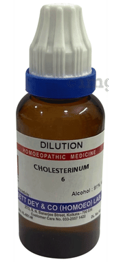 Sett Dey Cholesterinum Dilution 6 Sett Dey Cholesterinum Dilution 6