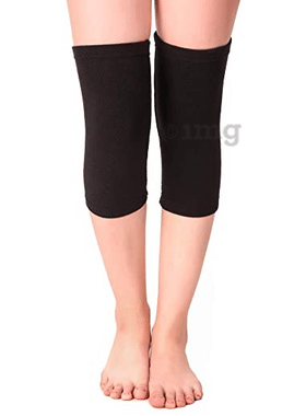 K Squarians Knee Cap Extra Large Black