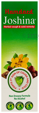 Hamdard Joshina Herbal Cough & Cold Syrup | Non-Drowsy Formula & No Alcohol