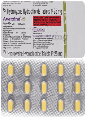 Averzine 25mg Tablet