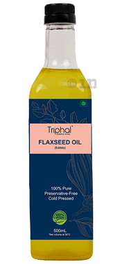 Triphal Cold Pressed Flaxseeds Oil Triphal Cold Pressed Flaxseeds Oil