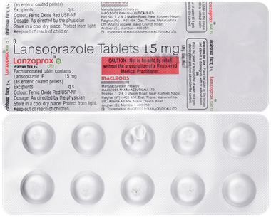 Lanzoprax Kid 15mg Tablet