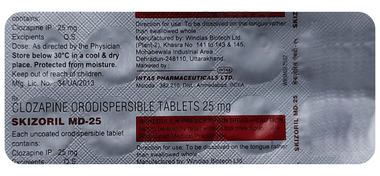 Skizoril MD 25 Tablet