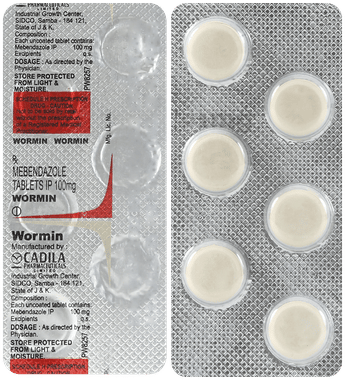 Wormin 100mg Tablet