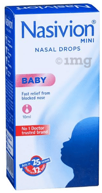 Nasivion Mini Baby 0.01% Nasal Drops