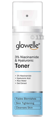 Glowelle 3% Niacinamide & Hylauronic Face Toner