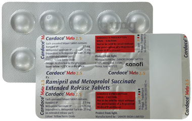 Cardace Meto 25mg/2.5mg Tablet