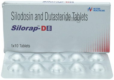 Silorap D 8mg/0.5mg Tablet