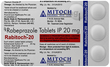 Rabitoch 20mg Tablet