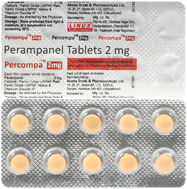 Percompa 2mg Tablet