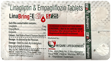 LinaBring-E 5/25 Tablet