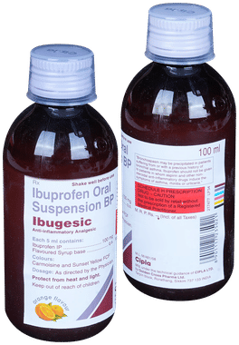 IBUgesic Oral Suspension Orange