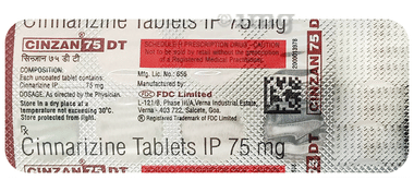 Cinzan 75 DT Tablet