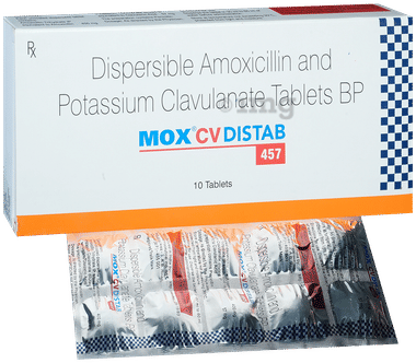 Mox CV 400mg/57mg Tablet DT