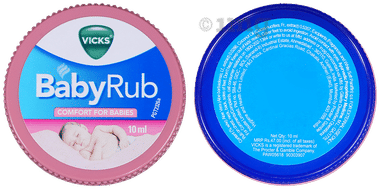 Vicks BabyRub Balm For Months Above Balm: Buy jar of ml