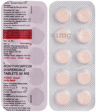 Roxid Kid 50mg Tablet