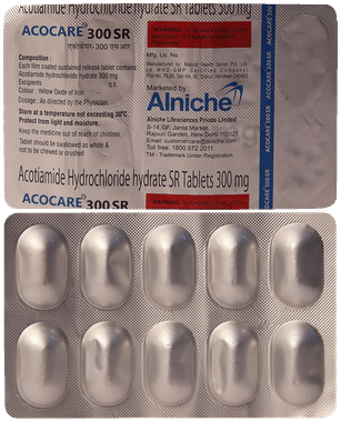 Acocare 300mg Tablet SR