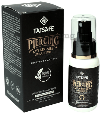 Tatsafe Piercing Aftercare Solution (50ml Each)