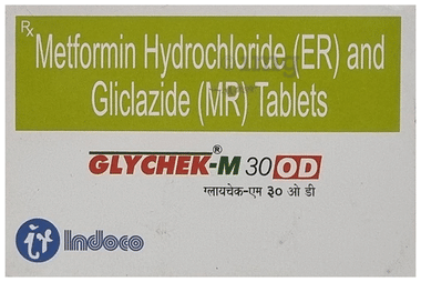 Glychek-M OD 30mg/500mg Tablet