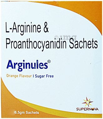 Arginules Sachet Orange Sugar Free