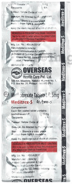 Meditrex 5mg Tablet