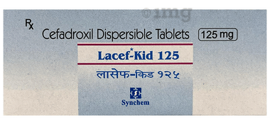 Lacef-Kid 125 Tablet DT