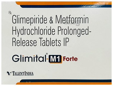 Glimital-M1 Forte Tablet PR