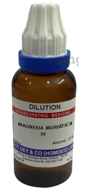 Sett Dey Magnesia Muriatica Dilution 30 Sett Dey Magnesia Muriatica Dilution 30