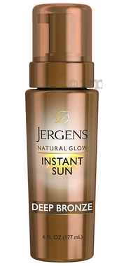 Jergens Natural Glow Instant Sun Body Mousse Deep Bronze
