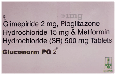 Gluconorm PG 2 Tablet SR