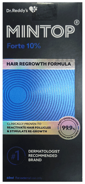 Mintop Forte 10% Hair Regrowth Formula