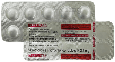 Parklid 2.5mg Tablet