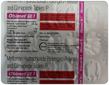 Obimet GX 1 Tablet PR