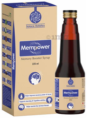 Solace Holistics Mempower Memory Booster  Syrup
