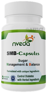 Nveda SMB Capsule | Herbal Sugar Management, Metabolic Balance Support