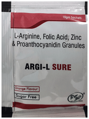 Argi-L Sure Granules Orange Sugar Free