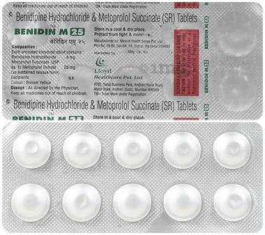 Benidin M 4mg/25mg Tablet SR