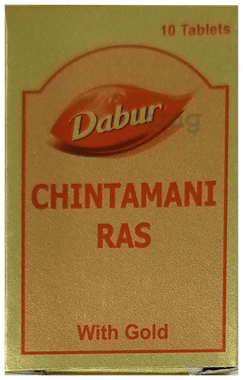 Dabur Chintamani Ras with Gold Tablet