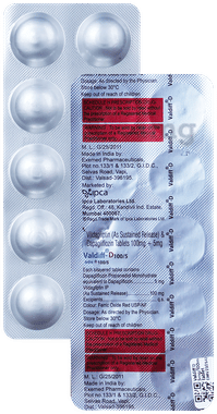 Valdiff D 5mg/100mg Tablet