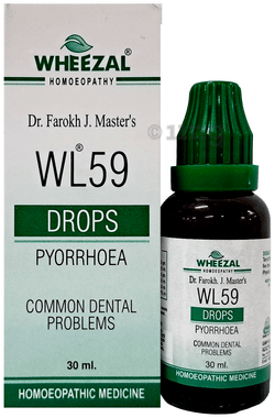Wheezal WL59 Pyorrhoea Drop