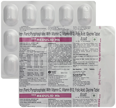 New Redulid Hb Tablet