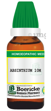 Boericke Absinthium Dilution (30ml Each) 10M Boericke Absinthium Dilution (30ml Each) 10M