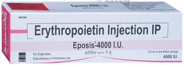 Eposis 4000IU Injection