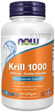Now Krill 1000mg Softgels