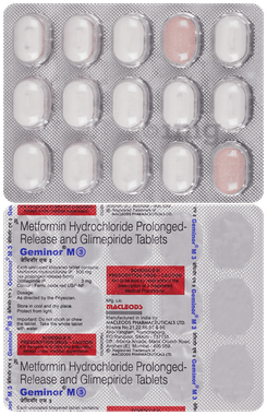 Geminor M 3mg/500mg Tablet