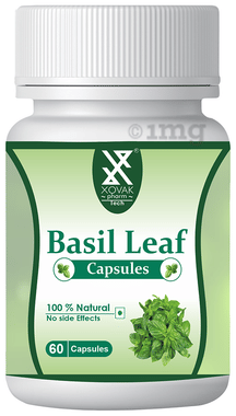 Xovak Pharmtech Basil Leaf Capsule Xovak Pharmtech Basil Leaf Capsule