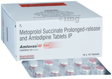 Amlovas-M 5/50 Tablet PR
