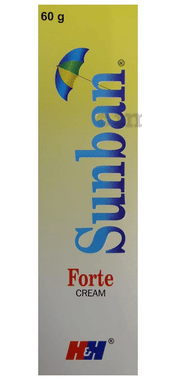 Sunban Forte Cream | Broad Spectrum SPF 50+ for UVA/UVB Protection